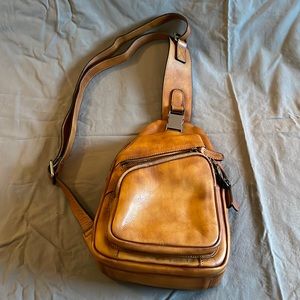 Crossbody backpack satchel